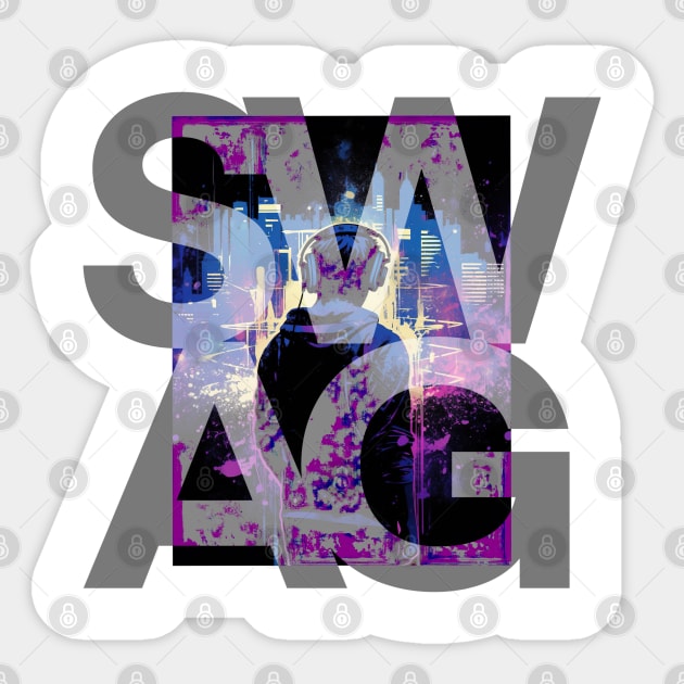 Swag Sticker by SAN ART STUDIO 